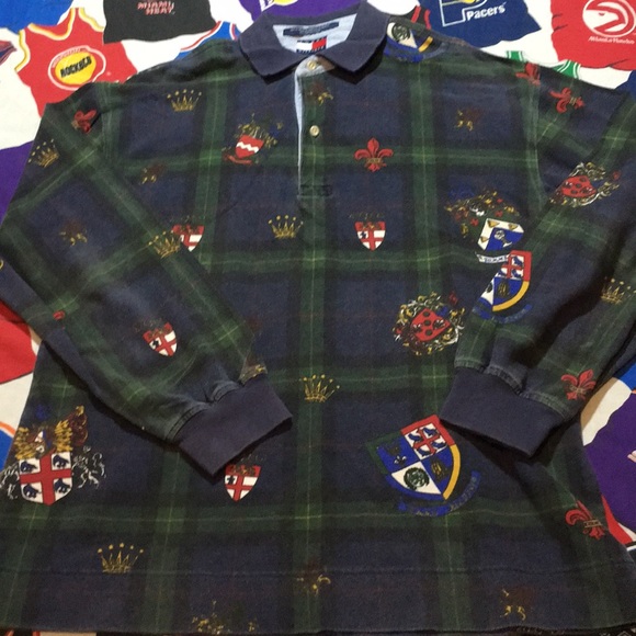 Tommy Hilfiger Other - Vintage Tommy Hilfiger Crest Long Sleeve Polo